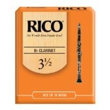 Rico B Flat Clarinet Reeds #3.5 Box of 10 reeds